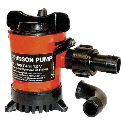 Boat submersible bilge pump (electric)